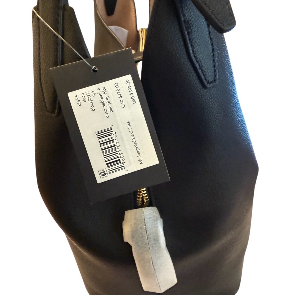 Kate Spade - Deco Large Shoulder Bag -Black NWT Style: KI556 - Picture 9 of 15